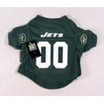 thumbnail image 1 of New York Football Jets Small Mesh Pet Dog Jersey 10-12 inch Neck, 1 of 1