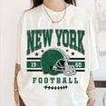 thumbnail image 1 of New York Football Retro 80s Vintage Style Shirt, Jets Sunday Football Fan Gifts, 1 of 5