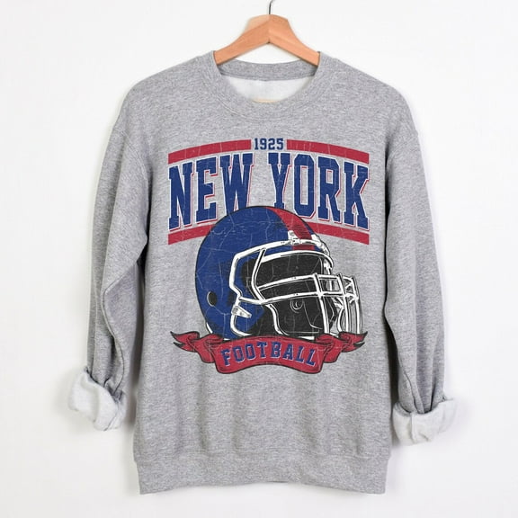 New York Football Sweatshirt, New York Football Sweater, New York Football Crewneck