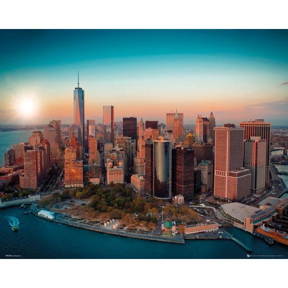 New York Freedom Tower Manhattan Poster (16 x 20)