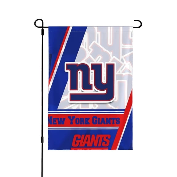 New_York_G Personalized Double Garden Sided Flag Football Fans National Flag Yard Wall Mounted Painting Decorative Multicode Banner Indoor/Outdoor Home