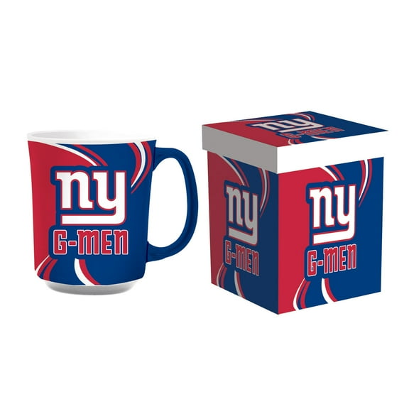 New York Giants 14oz. Ceramic Mug with Matching Box
