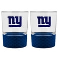 thumbnail image 1 of New York Giants 2-Pack 14oz. Rocks Glass Set with Silcone Grip, 1 of 1