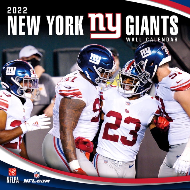New York Giants 2022 12x12 Team Wall Calendar (Other) 