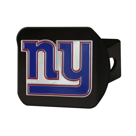 New York Giants Color on Black Hitch Cover - No Size