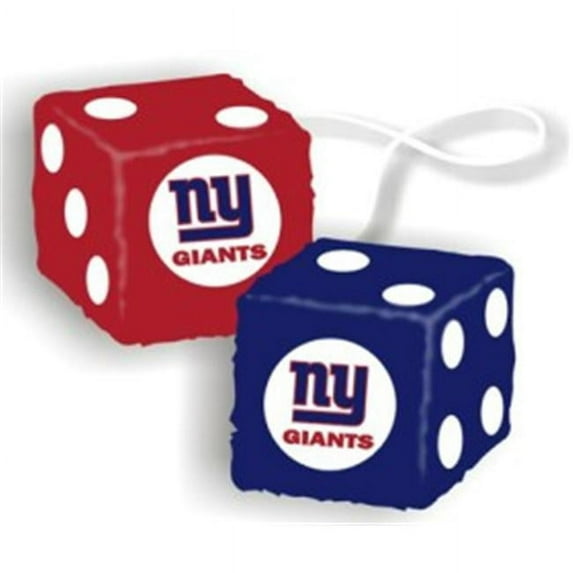 New York Giants Fuzzy Dice