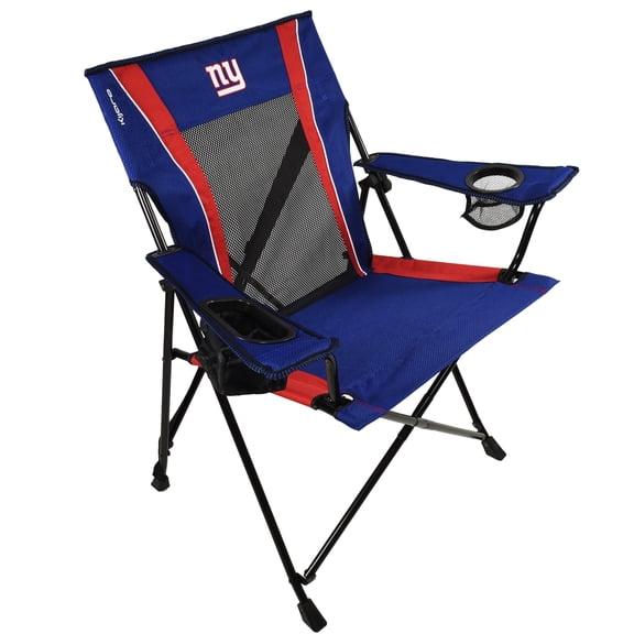 Kijaro Dual Lock Pro New York Giants Seat Lock Camping Chairs with Carry Bag