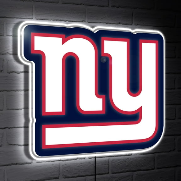 New York Giants LED Team Logo Shaped Lighted Wall Sign