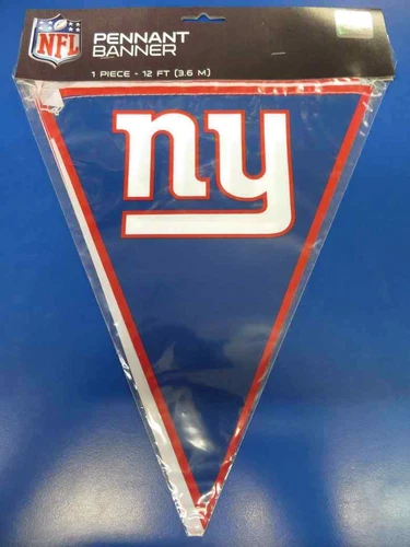 New York Giants Nfl Pro Football Sports Party Decoration Pennant Flag Banner