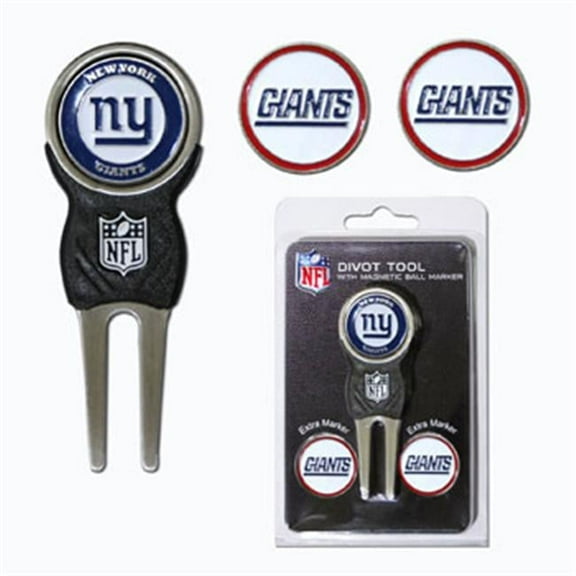 New York Giants Official NFL Divot Tool Ball Marker by Team Golf 31945