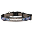 thumbnail image 1 of New York Giants Reflective Football Pet Collar - Small, 1 of 2