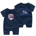 New_York_Giants Team fan Apparel TShirt Logo Newborn Baby short sleeve