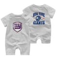 New_York_Giants Team fan Apparel TShirt Logo Newborn Baby short sleeve