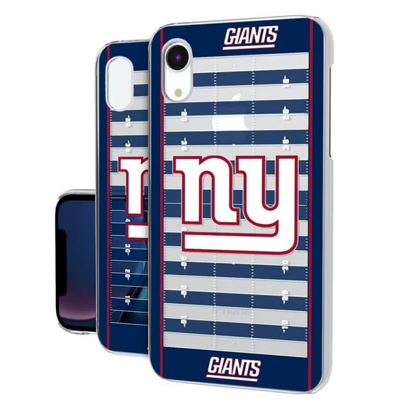 New York Giants iPhone Clear Field Design Case
