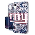 thumbnail image 1 of New York Giants iPhone Clear Paisley Design Case, 1 of 5