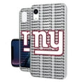 thumbnail image 1 of New York Giants iPhone Clear Text Backdrop Design Case, 1 of 4