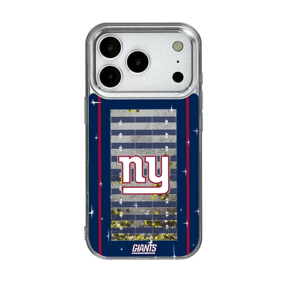 New York Giants iPhone Field Design Glitter Case