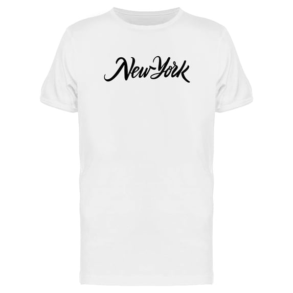 New York Hipster Font Tee Men's -Image by Shutterstock