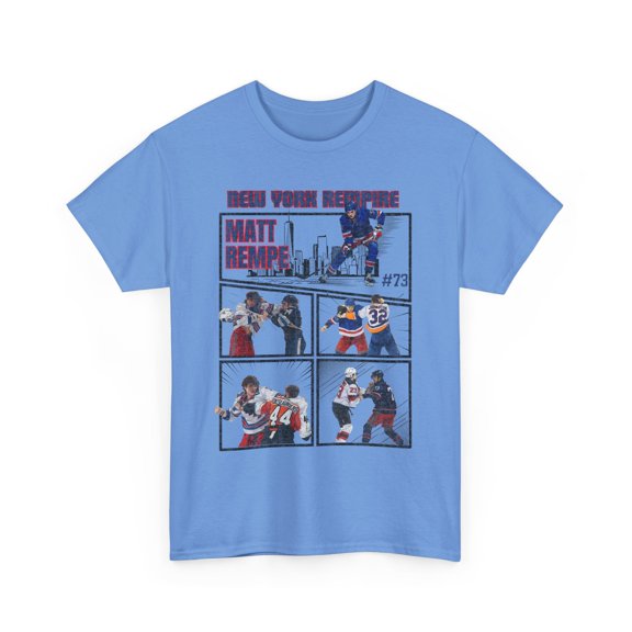 New York Hockey Matt Rempe 73 fan Unisex Cotton Tee