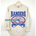 thumbnail image 1 of New York Hockey Sweatshirt Crewneck, Vintage Rangers shirt, New York Hockey Fan shirt, Hockey Tee, Rangers Sweatshirt ,Sand Color,Size XL, 1 of 5