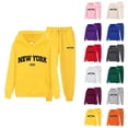 thumbnail image 1 of New York Hoodie and Sweatpants Set 2025 Fashion Hooded Sweatshirt and Jogging Sweatpants Set Sweat Suits, 1 of 3