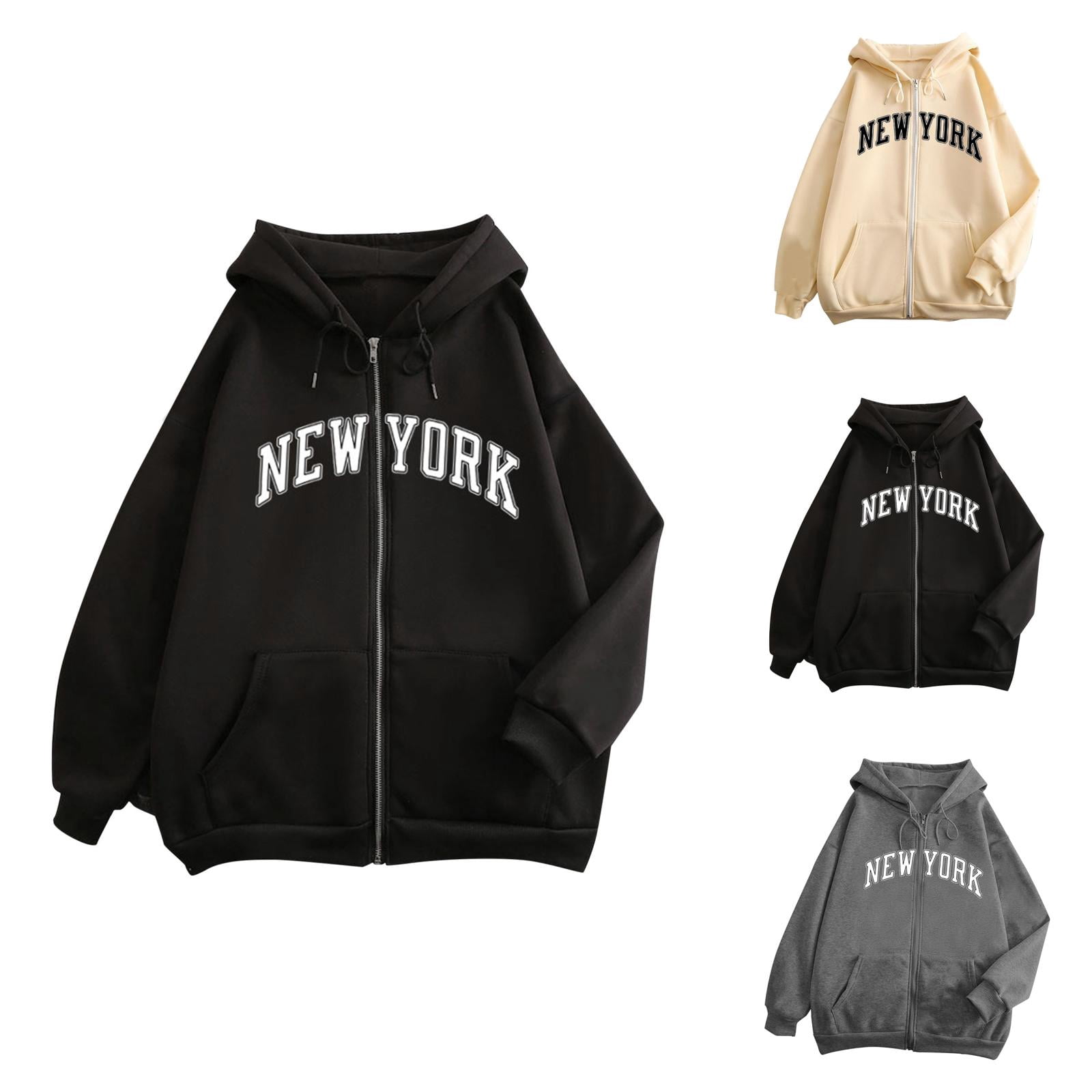 New Yorker Zip Hoodie