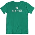 thumbnail image 1 of New York Irish Shamrock St. Patrick's Day T-Shirt Outfit Gift for Men & Women, 1 of 8
