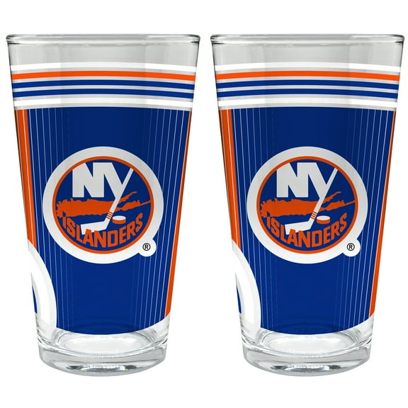 New York Islanders Two-Piece 16oz. Pint Glass Set