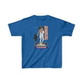 thumbnail image 1 of New York Jalen Brunson 11 Wrestling Cartoon Basketball fans Kids Cotton Tee, 1 of 2