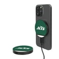 thumbnail image 1 of New York Jets 10-Watt Stripe Design Wireless Magnetic Charger, 1 of 1