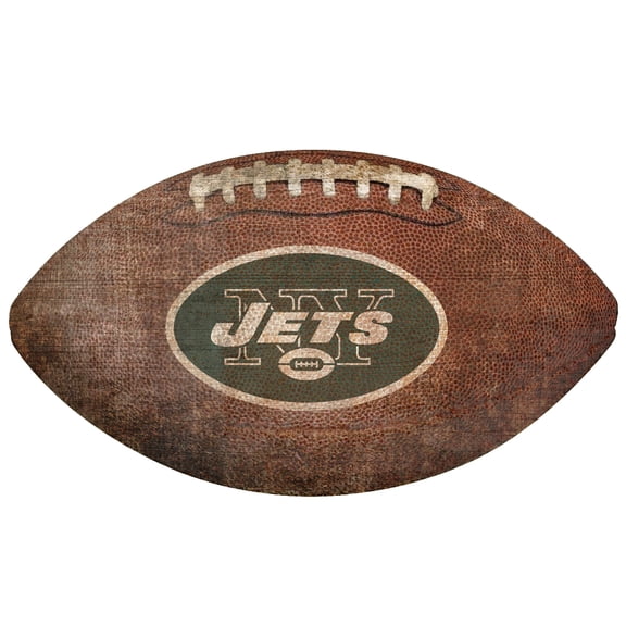 New York Jets 12'' Football Sign