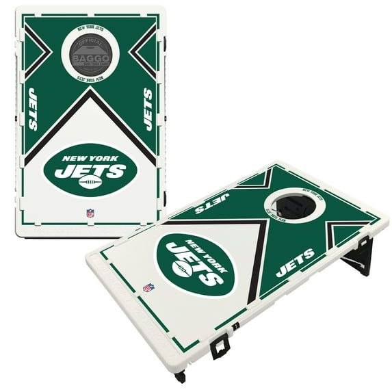 New York Jets 2' x 3' BAGGO Vintage Cornhole Board Set