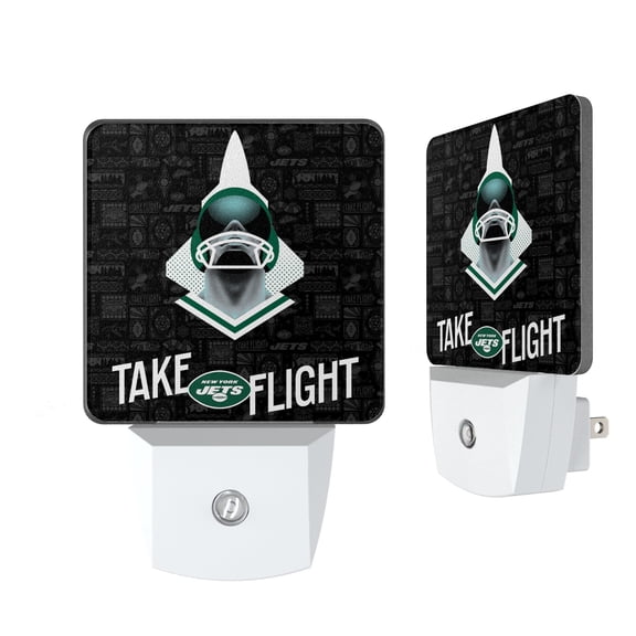 New York Jets 2024 Illustrated Limited Edition Nightlight Two-Pack