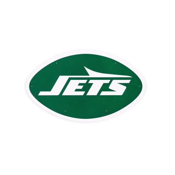 New York Jets 23" Layered Metal Wall Art Sign