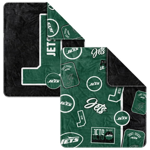 New York Jets 50- x 60- Dream Weave Throw Blanket