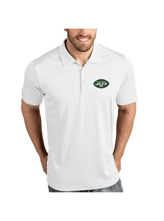 Antigua Apparel / Men's New York Jets Nova Silver/Grey Polo