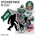 thumbnail image 1 of New York Jets Assorted Sticker Pack, 1 of 1