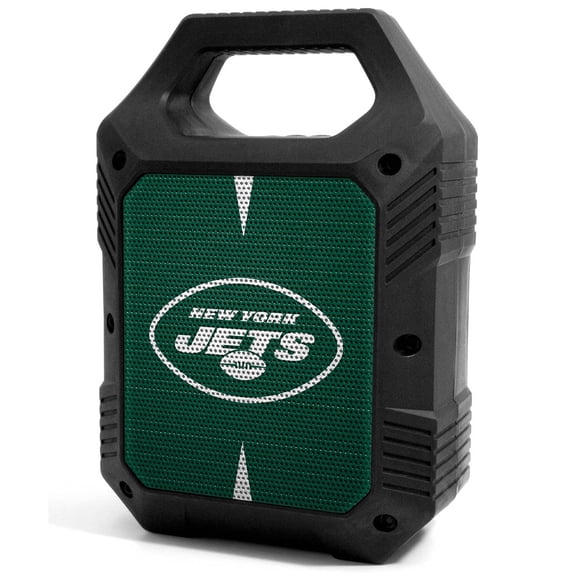 SOAR NFL Large LED Speaker with FM Radio- New York Jets