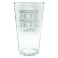 thumbnail image 1 of New York Jets Etched 16oz. Rally Cry Pint Glass, 1 of 1