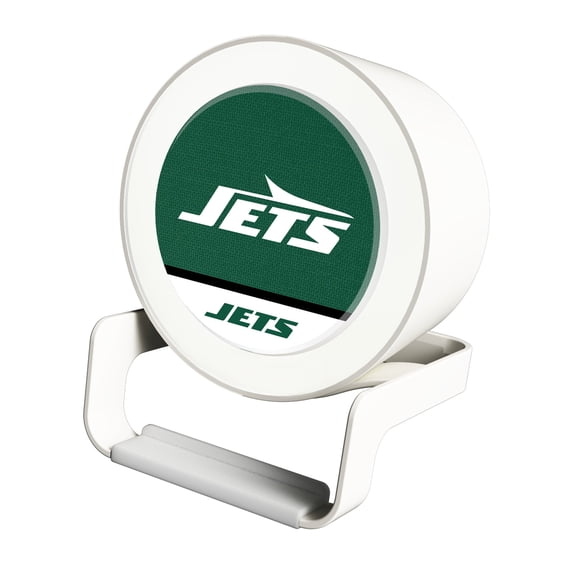 New York Jets Night Light Wireless Charger And Bluetooth Speaker
