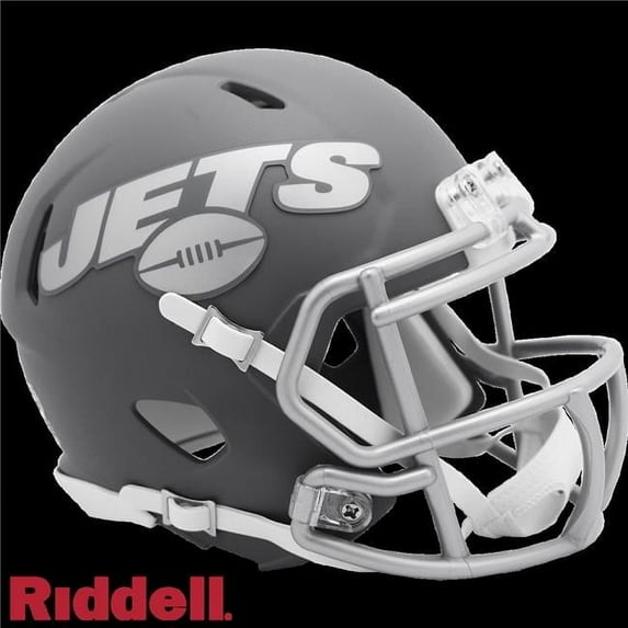 Jets Mini Helmet Speed Alternate Slate NFL