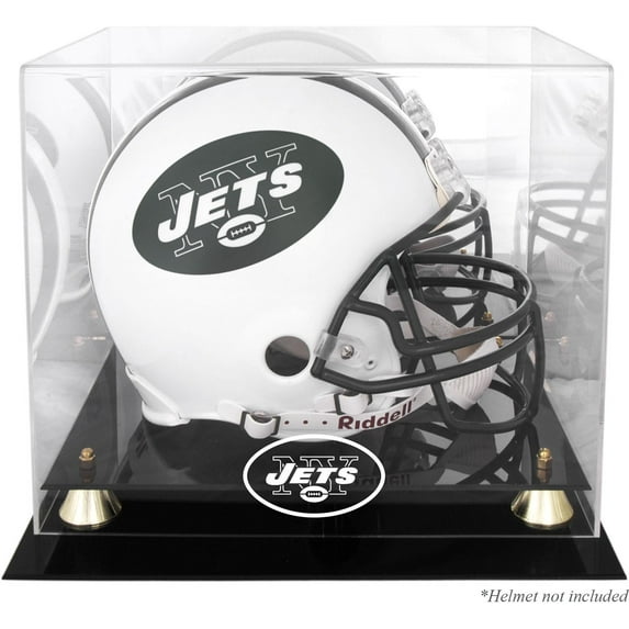 New York Jets Throwback Logo 1998 - 2018 Helmet Display Case
