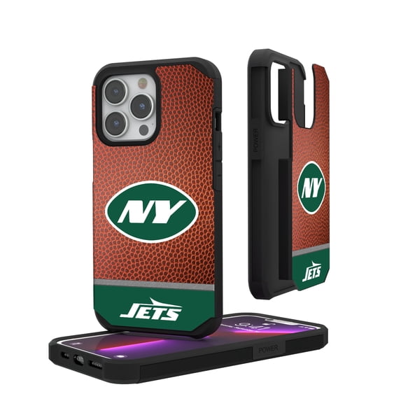 New York Jets iPhone Rugged Wordmark Design Case