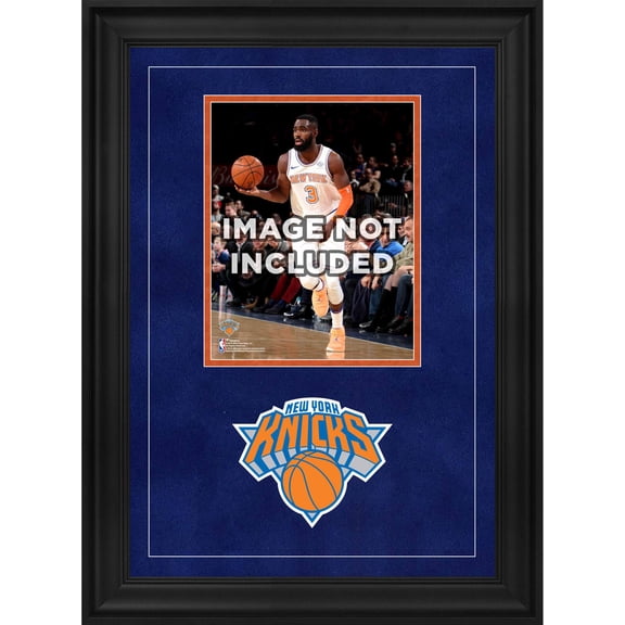 New York Knicks Deluxe 8" x 10" Vertical Photograph Frame with Team Logo