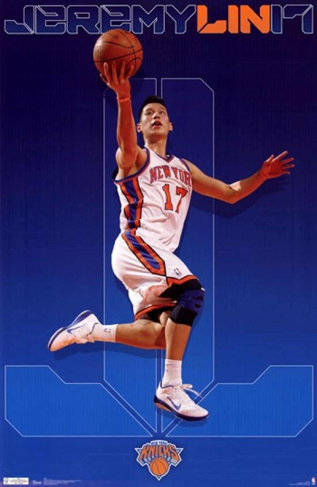 Jeremy Lin Postee New York Knicks - Jeremy Lin Laminated Poster Print (22 x 34) - Walmart.com