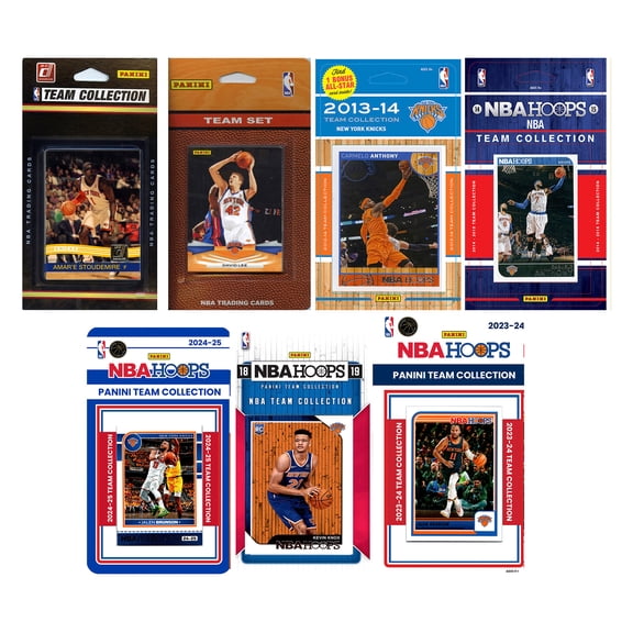 New York Knicks Multi-Year Trading Cards Sets