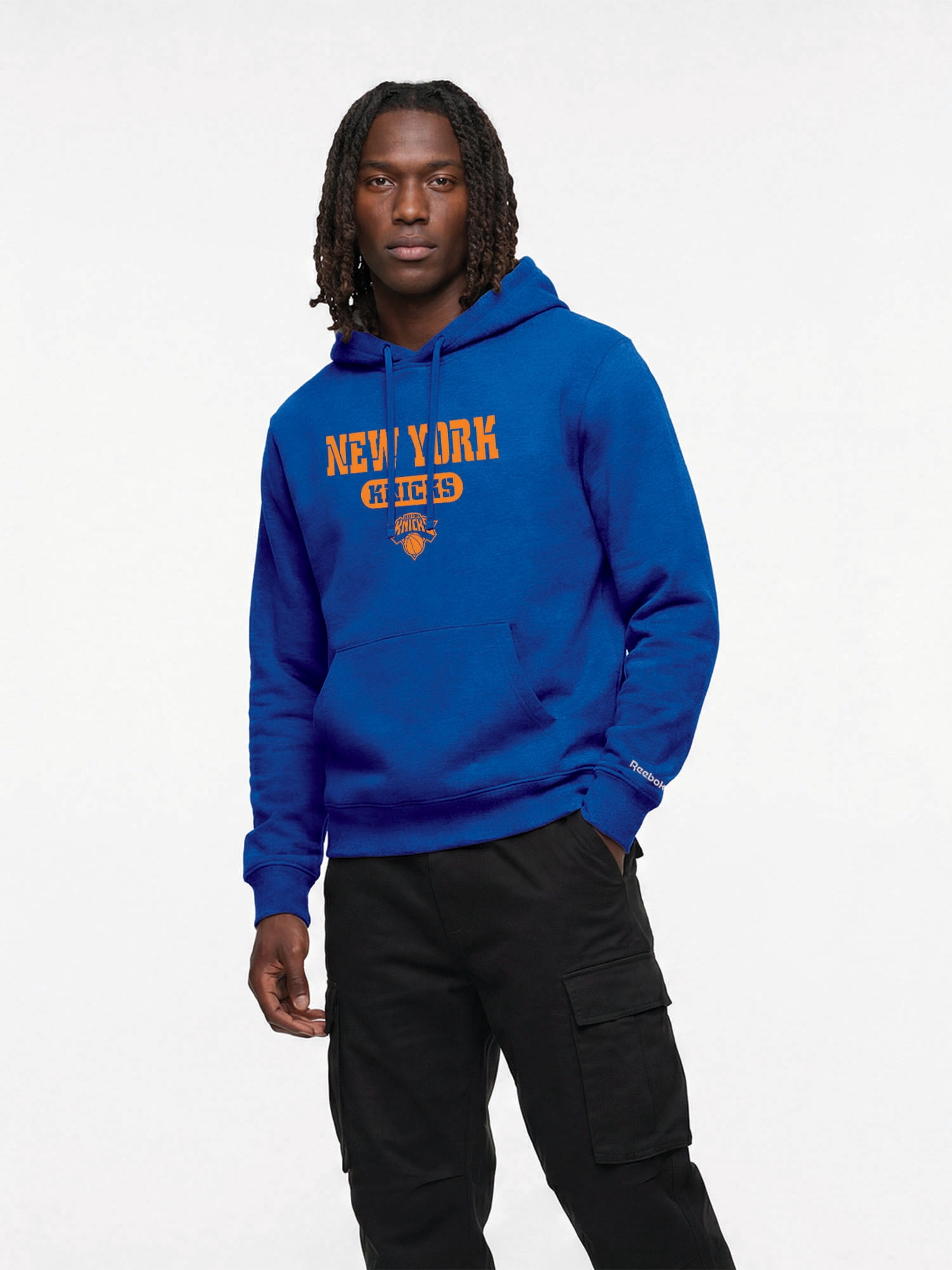 New York Knicks Reebok Mens Hooded Sweatshirt