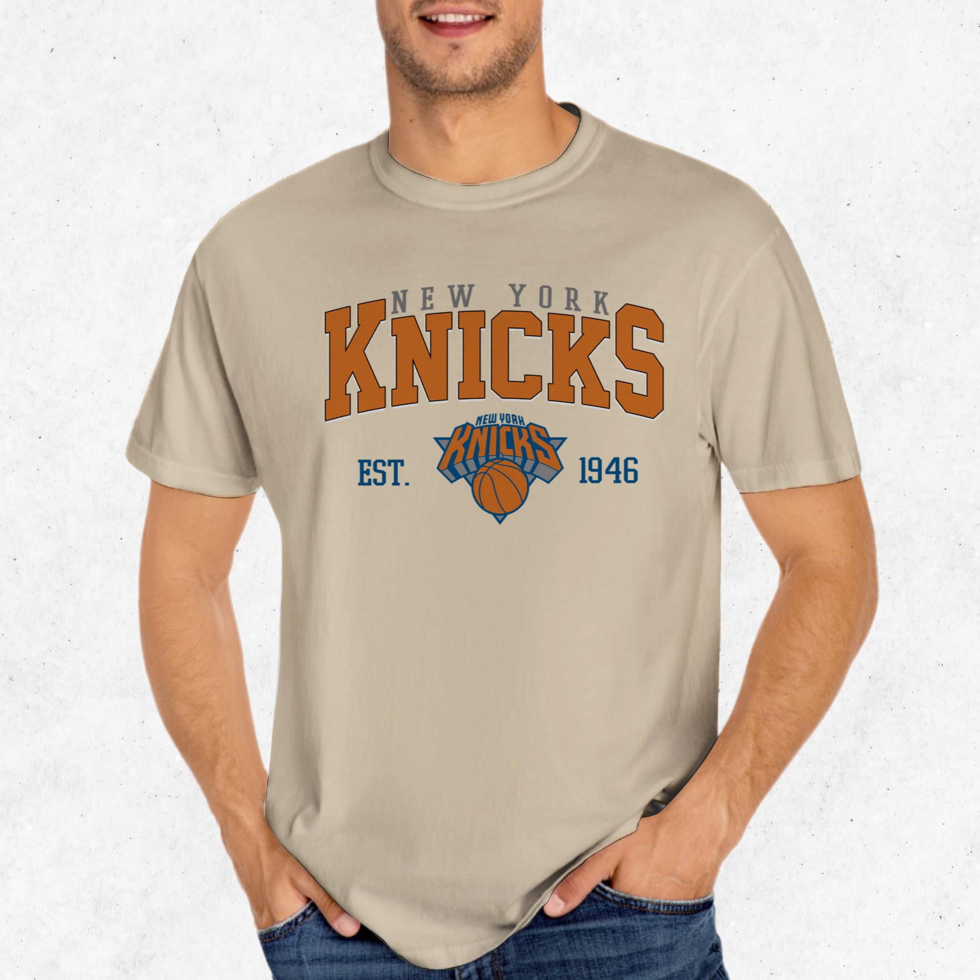 New York Knicks Vintage Crewneck Classic NBA Fan Apparel Walmart