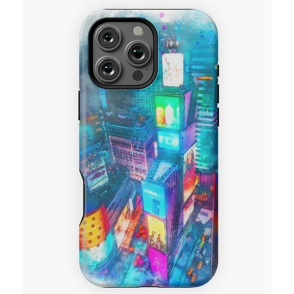 New York Manhattan Panorama Skyline Phone Case for iPhone 16 15 14 13 12 11 Pro Max Popular Phone