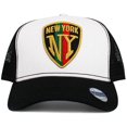 thumbnail image 1 of New York Mesh Back Trucker Baseball Cap Hat Snapback, 1 of 1